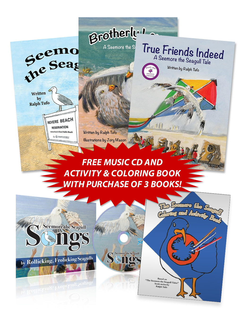 3-Book Bundle with Free Music CD